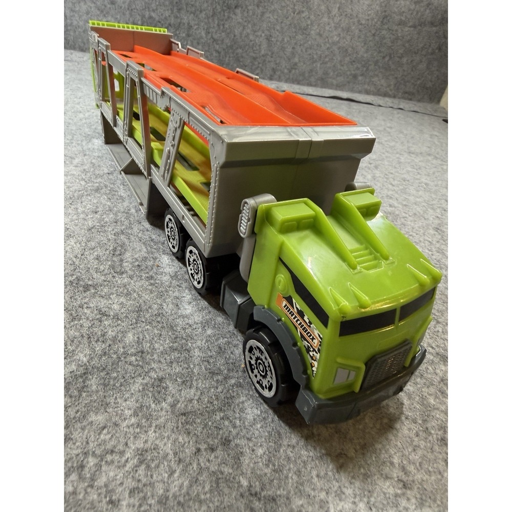 Matchbox Car Transporter Carrier Truck Multi Level Ramp Vehicle Storage Toy - Picture 2 of 10